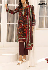 Laira 3Pcs Airjet Digital Printed Lawn Collection'25 by Sana & Sara D-08